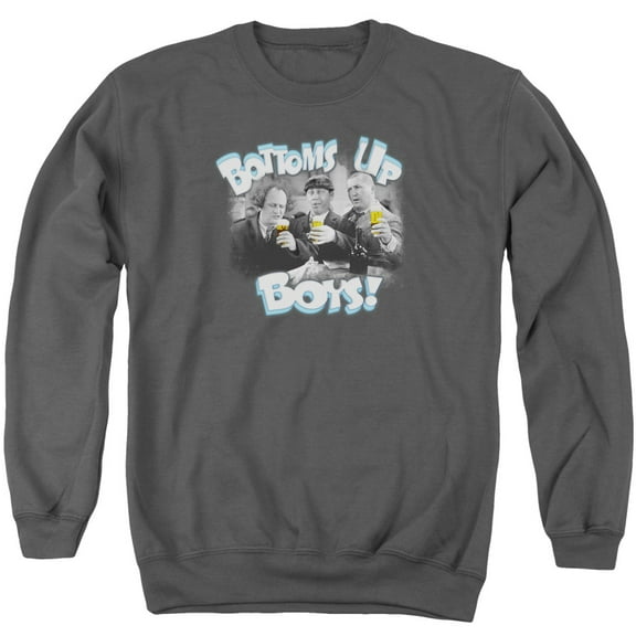 Three Stooges - Bottoms Up - Crewneck Sweatshirt - Medium