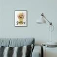 thumbnail image 2 of Stupell Industries Gather Flower Jar Yellow Fall Autumn Seasonal Design Framed Wall Art by Lettered and Lined, 2 of 8