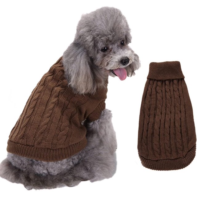 Suéteres para mascotas, abrigos cálidos para perros y gatos, abrigos de invierno para cachorros y gatitos, suéteres cómodos y suaves S(S)