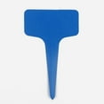 thumbnail image 4 of MasteelfCA 100pcs 10*6cm Plastic Plant T-type Tags Markers Nursery Garden Labels (Blue), 4 of 7