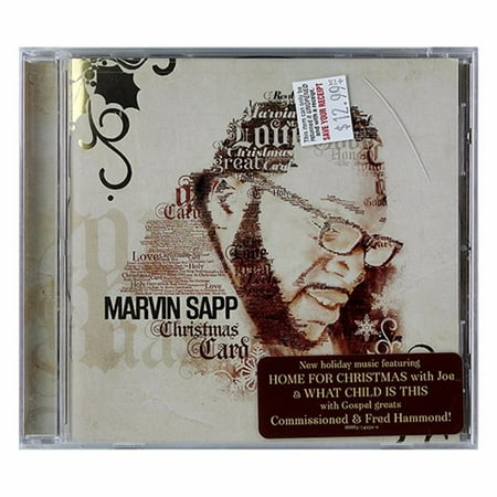 Marvin Sapp - Christmas Card 2013 Audio CD - 13 Tracks (Marvin Sapp He Saw The Best)