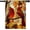 Red Birds, variant on Stained Glass Pumpkin Fall Garden Flag Autumn flags 28x40 Double Sided Large Thanksgiving House Flag Sunflower Yard Flags for Outside Seasonal Decorations