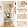 thumbnail image 2 of ANMINY Vintage Natural Wood Bamboo Kitchen Beaded Curtains, 35.5 x 79 in, 2 of 8