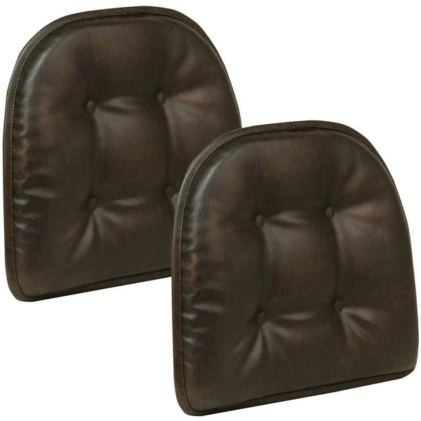 Gripper Non Slip 15 X16 Faux Leather, Armchair Seat Cushions