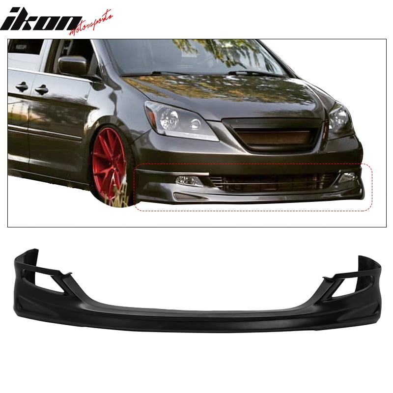 Compatible with 0507 Honda Odyssey MU Style Front Bumper Lip PU