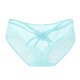 thumbnail image 5 of Gibobby Ropa interior de encaje sexy Bragas transparentes de malla bordadas ahuecadas de encaje sexy para mujer Ropa interior de cintura de talla grande(Azul celeste,M), 5 of 5