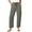 Dark Gray, variant on Jeans for Women Casual Drawstring High Waisted Straight Wide Leg Pants Loose Cargo Denim Pants with Pockets Black S