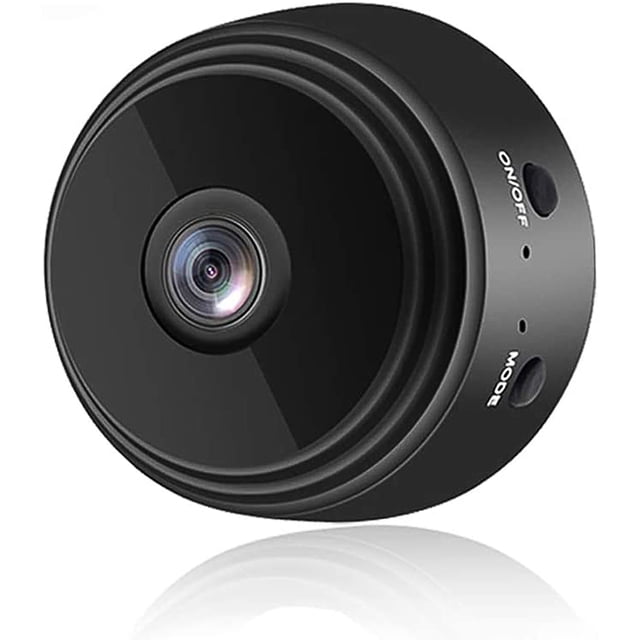 Inalámbrico Mini WiFi Night Vision Smart Home Security IP Camera Monitor HD 1080P Indoor Home Small Hidden Security Cameras Batería con detección de movimiento/visión nocturna Ormromra FLD-2579