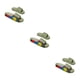 thumbnail image 5 of Chanclas portátiles Qarigey para hombre y mujer estilo informal playa color Beige 33-34, 5 of 6