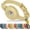 Beige, variant on OOPSDOGGY Leather AirTag Cat Collar – Non-Breakaway Kitten Collar for Cats & Small Dogs with AirTag Holder, Safety Bell - Lightweight GPS Pet Collars, Aquamarine