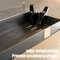 thumbnail image 4 of TIMIFIS Toothbrush Holders Bathroom Shelf Bathroom Storage Perforation Toiletries and Toiletries Wall Hanging Storage Shelf Bathroom Bath Rack Bathroom Shelf, 4 of 6