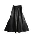 thumbnail image 4 of Douhoow Women 2pc Clothes Set Black Lace Long Sleeve Short Tops +Long Skirts Party Ball Gown, 4 of 6