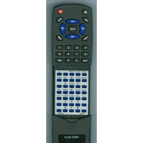 Replacement Remote for SAMSUNG BN59-00849A, BN59-00851A, RTBN5900851A, BN5900849A, BN5900851A, UN55B8000XF, UN55B8000XF , UN55B8000XF, LN40B750, UN40