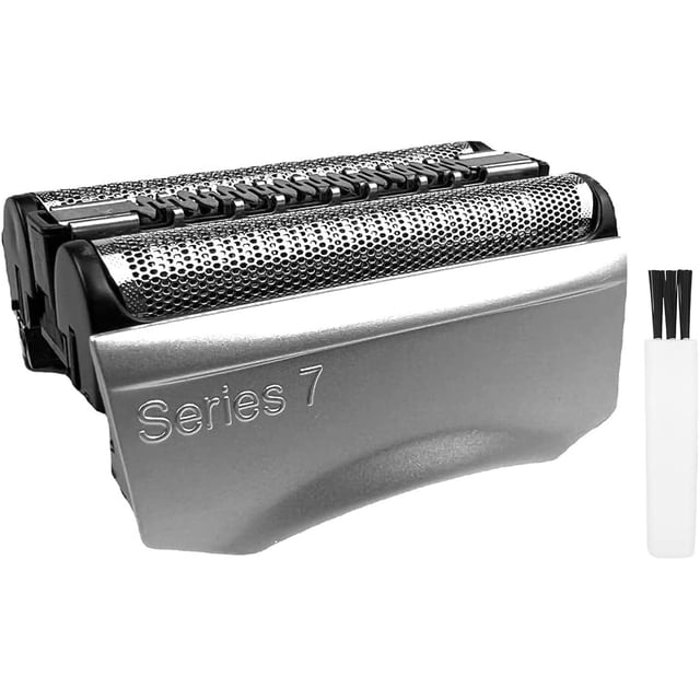 Reemplazo de afeitadora eléctrica Cabezal de afeitado de repuesto con cepillo de limpieza Braun Serie 7 70B 70S Reemplazo del cabezal de afeitado para la afeitadora de la serie Braun7. esquí esquí Gafas de esquí