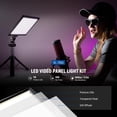 thumbnail image 2 of Panel de luz LED para vídeo Neewer NL-116AI con trípode y batería, 2 of 8