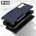 thumbnail image 5 of for Samsung Galaxy S21 Plus Case: Dual Layer Protective Heavy Duty Cell Phone Cover Shockproof Rugged with Screen Protector - Military Protection Bumper Tough - Samsung Galaxy S21+ Plus 5G, Blue, 5 of 16
