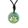thumbnail image 2 of Segolike Pendant Lotus Pattern Crafts Ornament for Women Men Unisex, 2 of 8