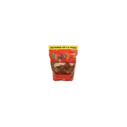 Cadet Pig Ears Dog Treats, 25 Ct
