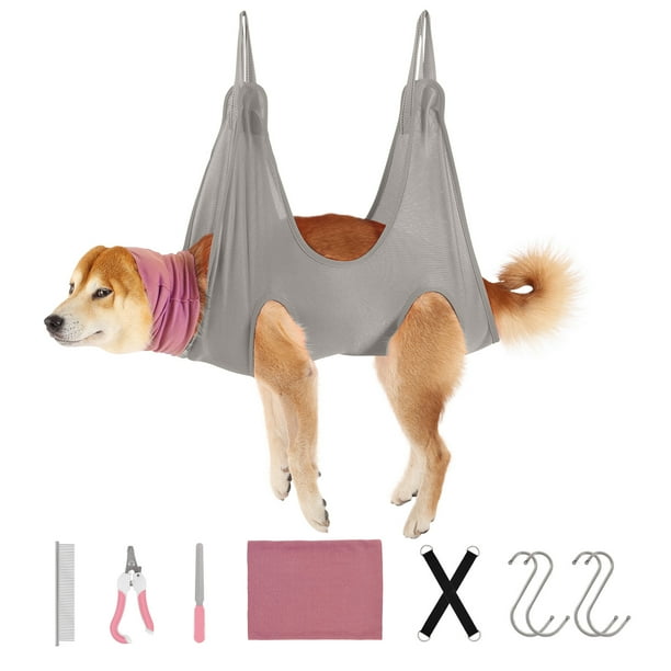 Pet Dog Grooming Hammock Harness for Cats & Dogs, Dog Sling for