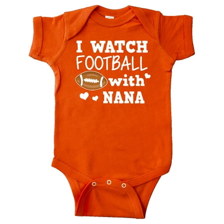 

Inktastic I Watch Football with My Nana Gift Baby Boy Bodysuit