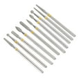 thumbnail image 2 of 10Pcs Perceuse à Ongles Fraiseuse Meuleuse Multi Forme Enlever Polir Manucure Outils, 2 of 14