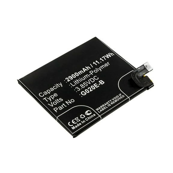 Batteries N Accessories BNA-WB-P11570 Cell Phone Battery - Li-Pol, 3.85V, 2900mAh, Ultra High Capacity - Replacement for Google G020E-B Battery