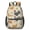 Rooster and Foliage, variant on Rooster and Pumpkin Blue Pattern 17" School Backpacks for Teens,Waterproof Oxford Fabric,S-Shape Padded Straps for School,Travel,Hiking,Camping
