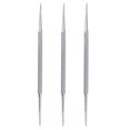 thumbnail image 1 of 3PCS Stainless Steel Toenail Nail Cleaners Double-Side Cuticle Spoon Pushers Toenail Remover Tools for Home Salon DIY, 1 of 8