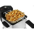 thumbnail image 3 of Elite Gourmet 1.6 quart Deep Fryer Stainless Steel, 3 of 7