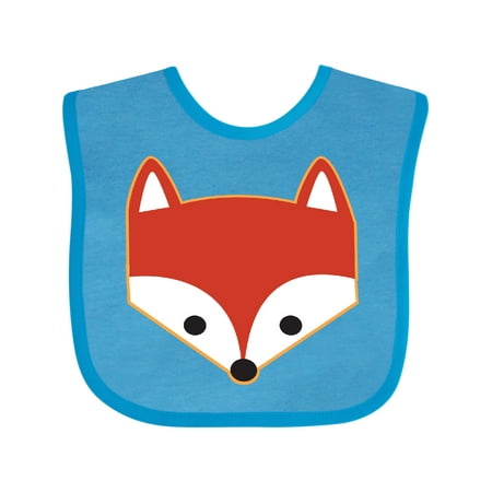 

Inktastic Fox Woodland Animals Boys or Girls Baby Bib