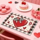 thumbnail image 4 of Manteles individuales de poliéster, decoraciones navideñas, manteles individuales con temática de San Valentín, manteles individuales para fiestas, decoraciones de Halloween, decoración de otoño, deco, 4 of 6