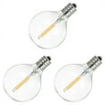 thumbnail image 4 of G40 LED 3W Warm White Light Bulbs, Shatterproof (12 Pack), 4 of 5