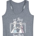 thumbnail image 3 of Frozen - Winter - Anna & Elsa In This Together - Women's Racerback Tank Top, 3 of 5