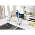 thumbnail image 6 of Moen CA87011 Kleo Single Handle, High Arc Kitchen Faucet, Pull-Down Spray, Chrome - Quantity 1, 6 of 9