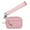 Pink, variant on Yonrjhukm Mini Leisure Nylon Lanyard Card Case, Multifunctional Coin Purse and Lipstick Storage Bag, Compact Organizer with Multiple Compartments for Cards and Small Essentials