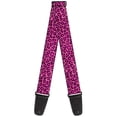 thumbnail image 1 of Buckle-Down Guitar Strap, Leopard Pink Fuchsia, 2 Inches Wide, 1 of 2