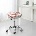 thumbnail image 7 of Hirioo Fire Truck for Round Bar Stool Seat Covers Washable Stool Cushion Slipcover Elastic Bar Chair Covers for 12-14 Inch Chair-13 inch, 7 of 7