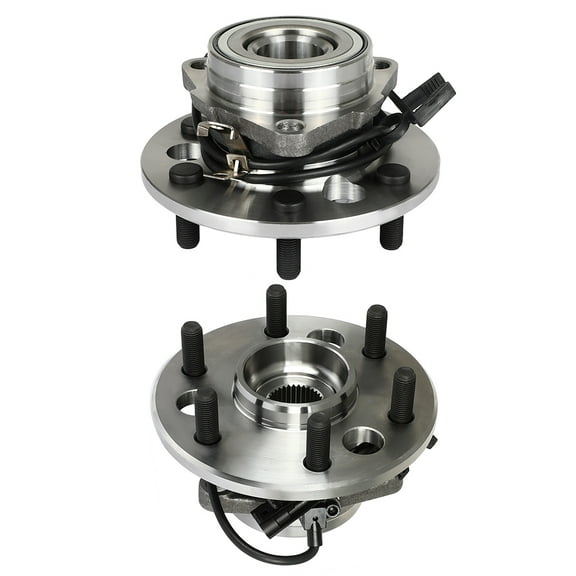 SCITOO 515024 New Front Wheel Bearing Hub fit 1995-1999 For Chevrolet K1500 1999-2000 For Cadillac Escalade 6 Lugs Axle Hub Assembly Kit W/ABS 2 Pack