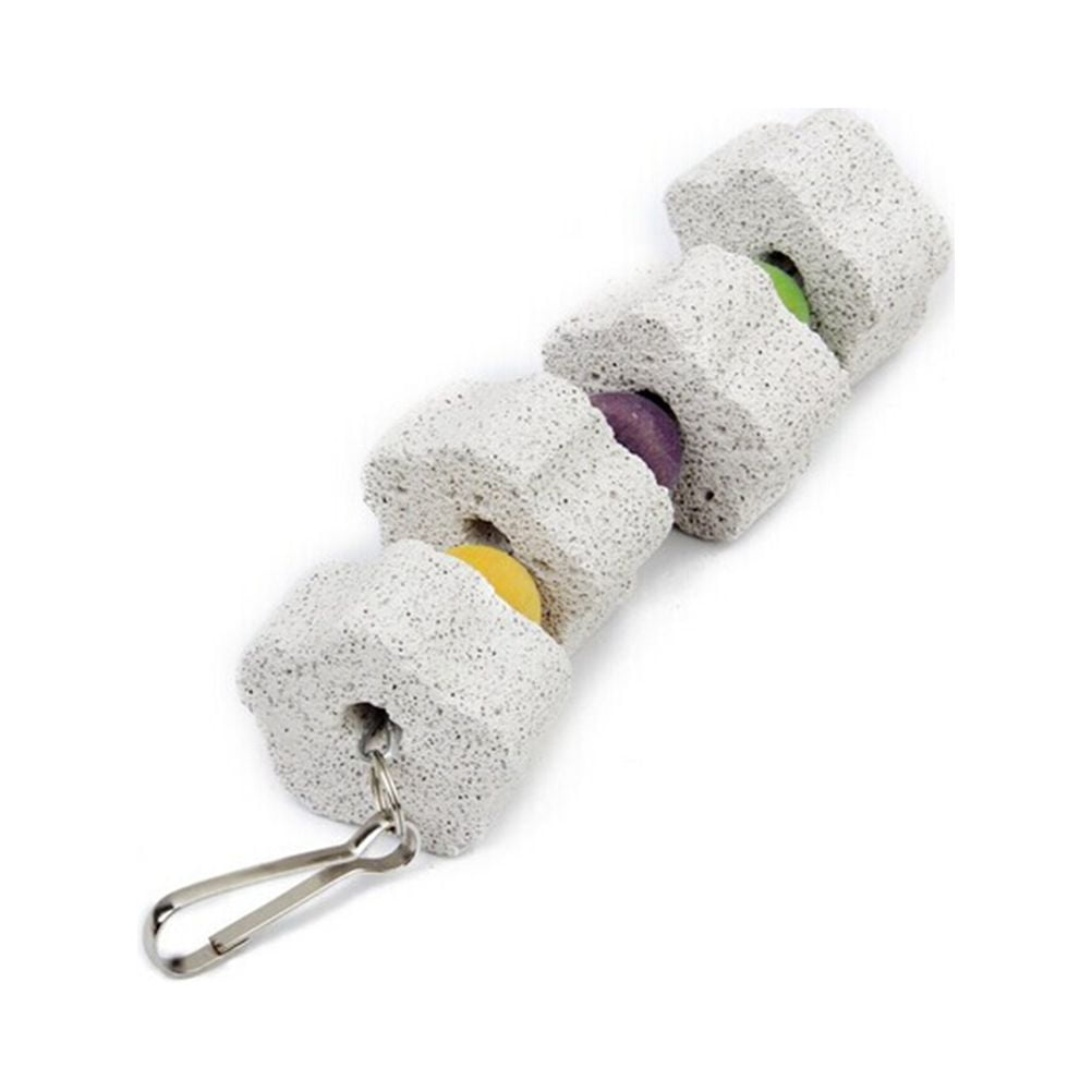 COMPUKAS Assorted Color Rat and Hamster Chew Toys with Mineral Substance, Small Animal Pet Toy Set
