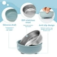 thumbnail image 4 of Grusce 4PCS Baby Bowl with Removable Silicone Shell, Nonslip Baby Food Bowl with Suction, 304 Stainless Steel for Toddlers 4 Colors Set, 4 of 11