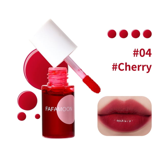 FcBaudy Rouge à Lèvres pour Femmes, Encre à Lèvres, Brillant à Lèvres Rouge à Lèvres Eau Glaçage pour Lèvres Longue Tenue Hydratant Brillant à Lèvres Mat Rouge à Lèvres et Buccal Eau 7,1 ml Eau pour Lèvres