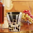 thumbnail image 6 of Esquirla Bar Whisky Glass 280-300ml Stable Base Drinking Cups Mug Whisky Tumbler Glass Tumbler for Cocktails Juice Vodka 280ML A, 6 of 8