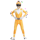 thumbnail image 2 of Kid Adulto Samurai Sentai Shinkenger Rangers Disfraz Adulto Niños Superhéroe Cosplay Halloween Fiesta de Cumpleaños Mono Zentai Traje, 2 of 2