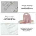 thumbnail image 3 of Heightened Collapsible Foot Bath Tub, 44x33x27cm Portable Massage Function with Lid Foot Soaking Bucket, for Home, 3 of 8