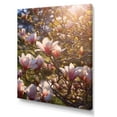 thumbnail image 2 of Designart "Blissful Pink Magnolia Tree Field Photography" Magnolias Wall Decor, 2 of 7