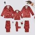 thumbnail image 2 of Razzly Christmas Pjs His and Hers Matching Sleepwear Christmas Pjs Alltb Christmas Pajamas Set for Family Pajamas Set Couple Pajama Set Chrismas Pjs(Red,7-8 Years), 2 of 6