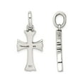 thumbnail image 3 of Gem & Harmony Sterling Silver Antiqued Cross Pendant Necklace with Chain for Women, 3 of 5