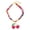 Colorful cherries, variant on Beach Minimalist Necklace Stainless Steel Elegant Jewelry Women Trendy Layered Chain Sea Lovers