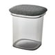 thumbnail image 5 of Otomano de Almacenamiento, Cajas de Almacenamiento Transparentes Reposapiés Taburete Caja de Juguetes, Asiento Acolchado para Dormitorio Sala de Estar Gris, 5 of 9