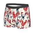 thumbnail image 2 of Haiem Roosters Men's Boxer Briefs, Every Day Comfort Stretch Cotton Moisture-Wicking Underwear-Medium, 2 of 9